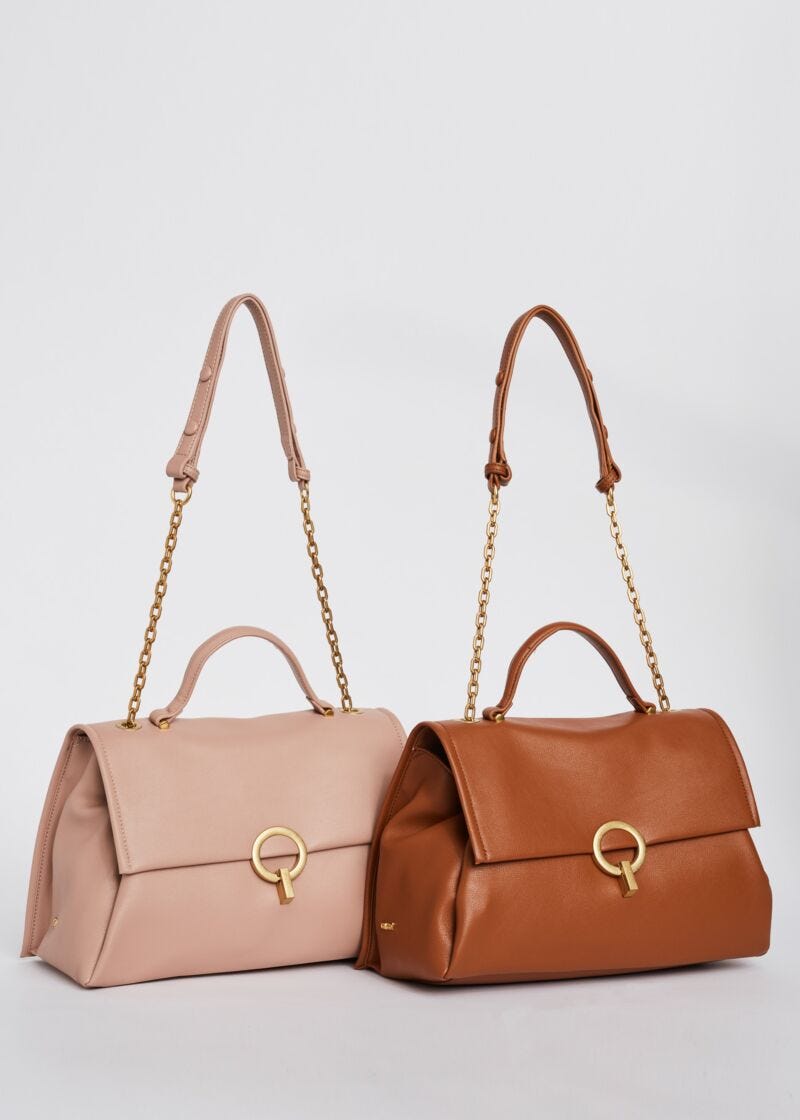 Sac effet cuir