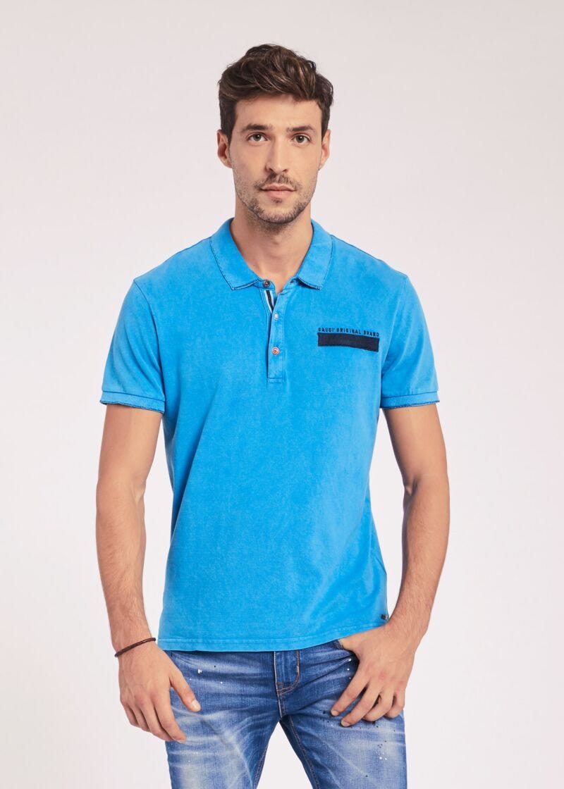 Polo shirt with logo