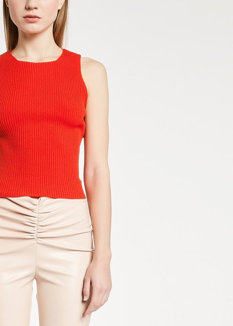 Sleeveless Knit