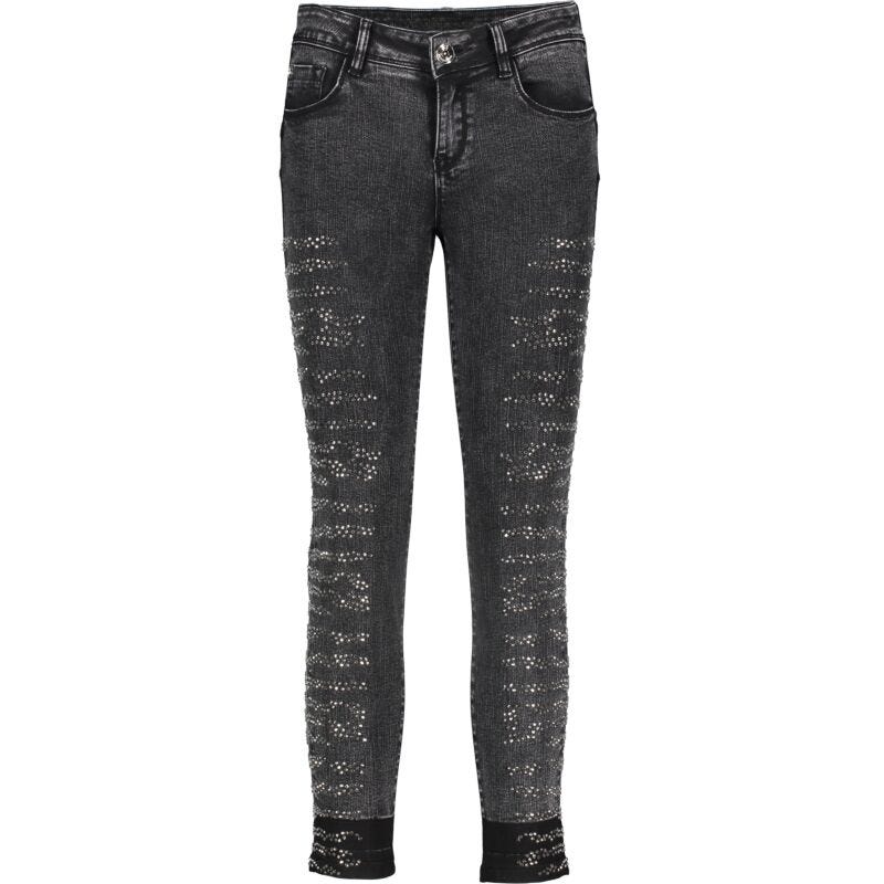 Jeans con strass