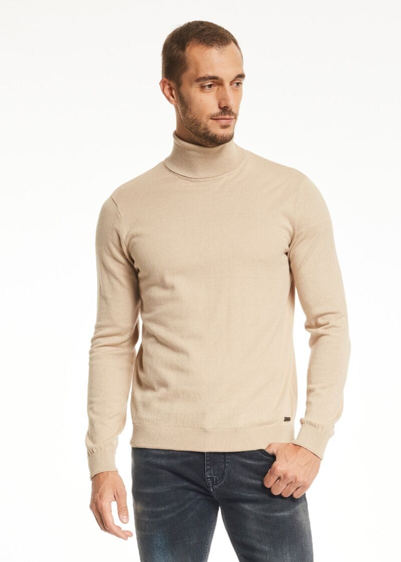 Long Sleeve Knit Natural