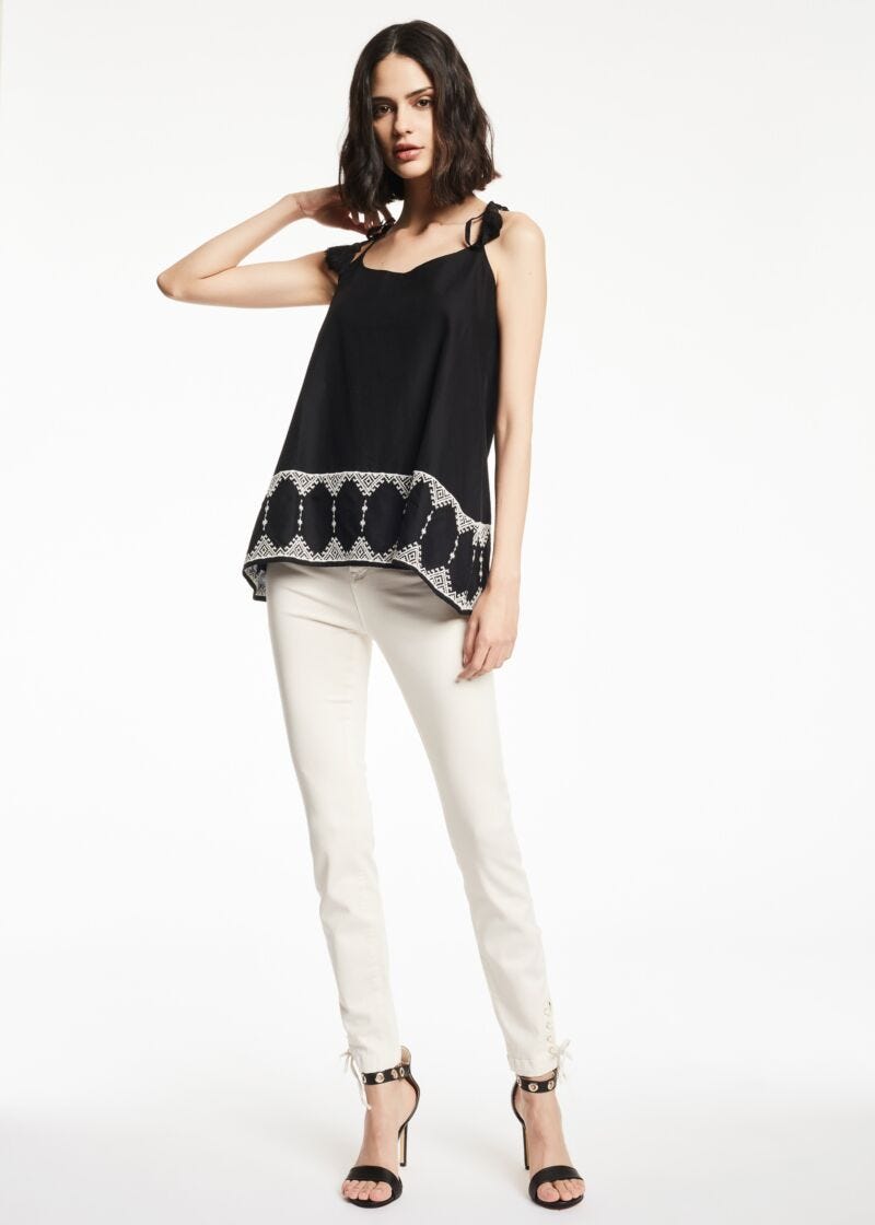 Blouse en coton