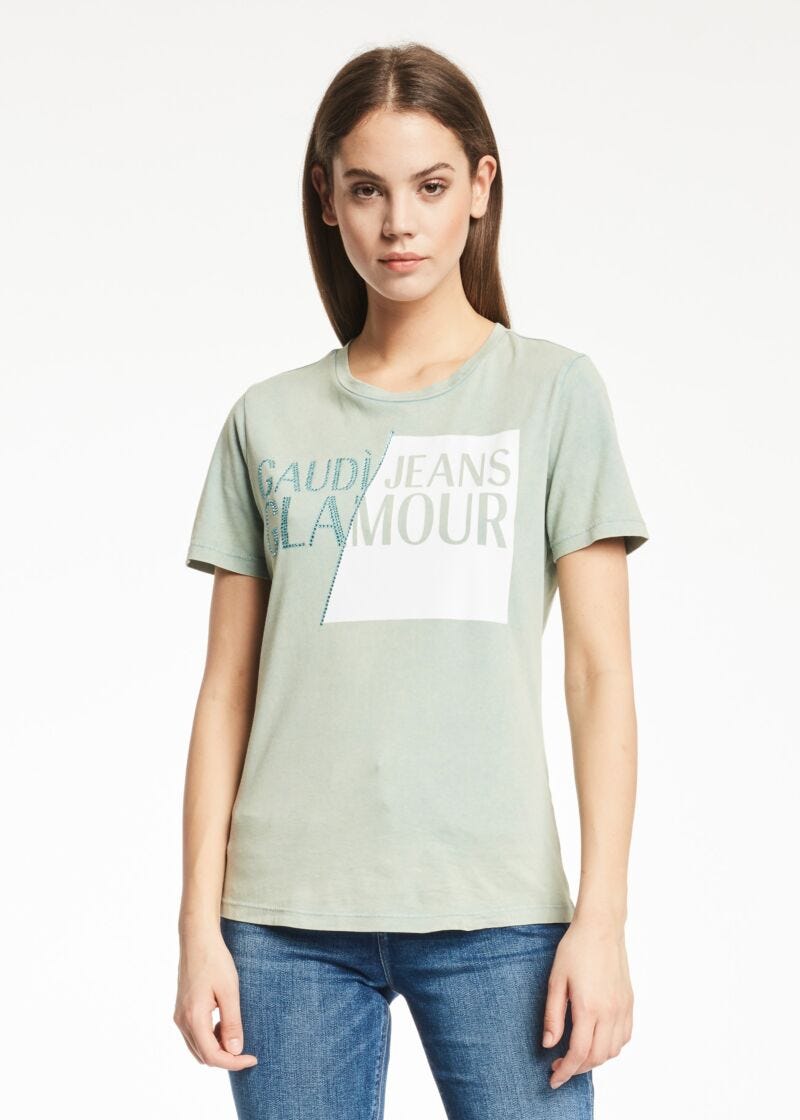 T-shirt effet vintage