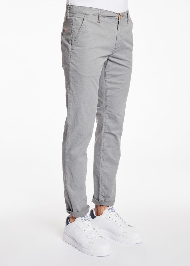 Pantalon chino rayé