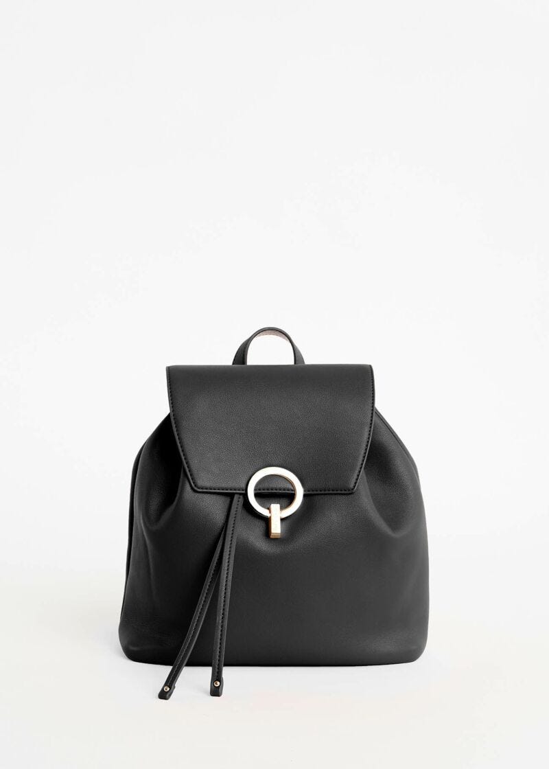 Sac à dos en similicuir 