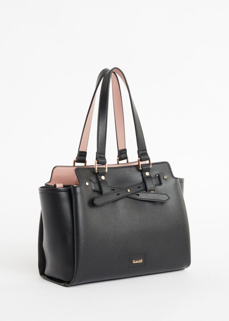 Cabas en faux cuir 