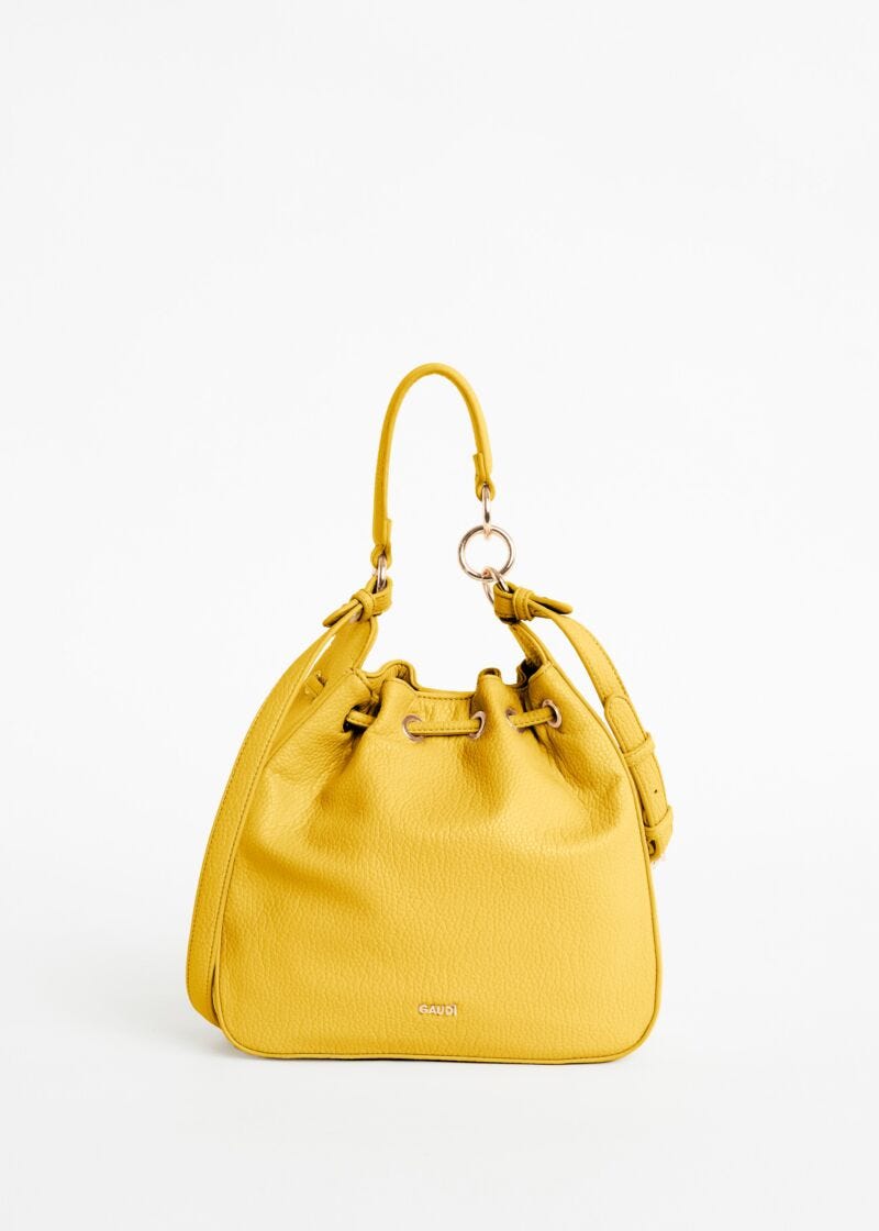 Sac seau en similicuir 
