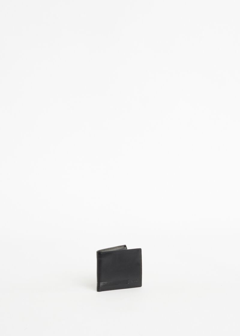 Mini portefeuille en cuir véritable 
