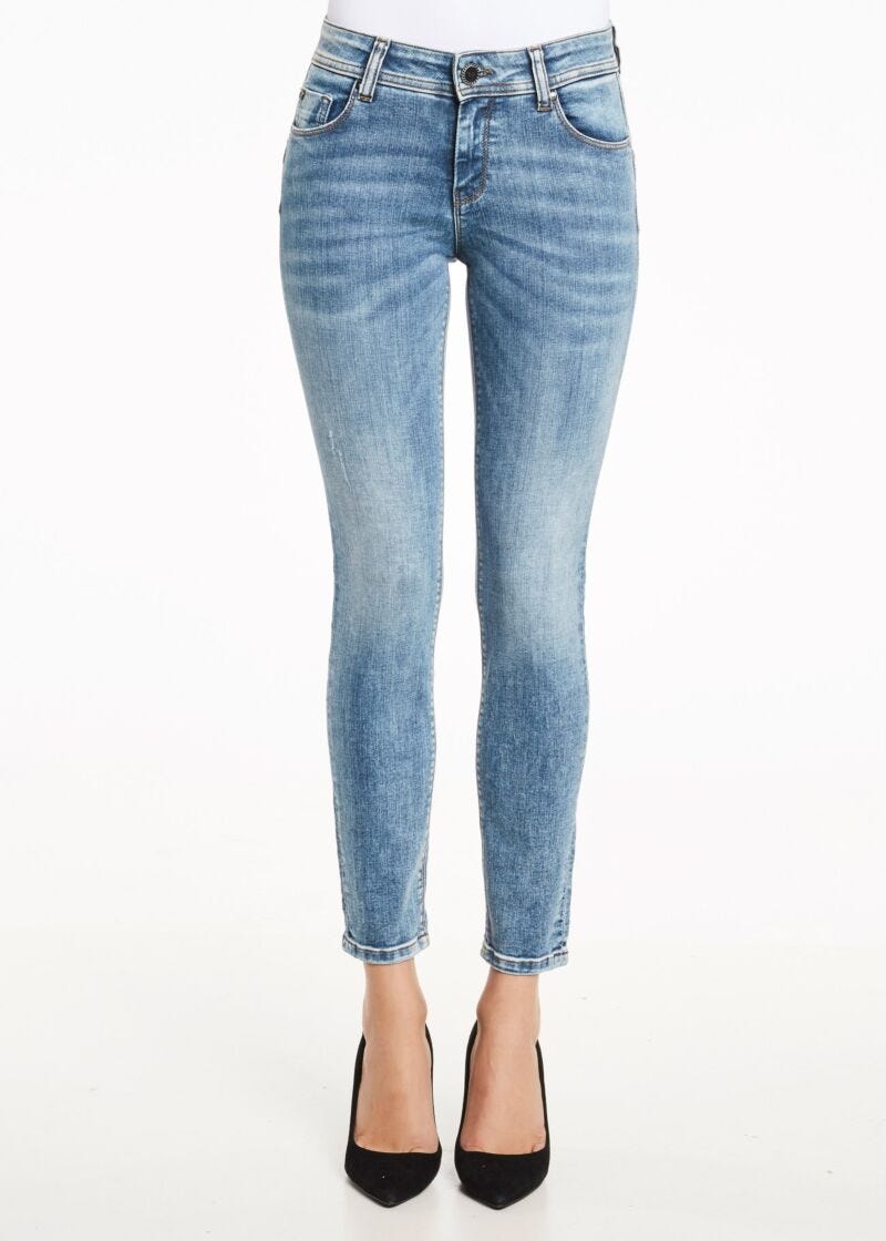 Jean skinny cropped
