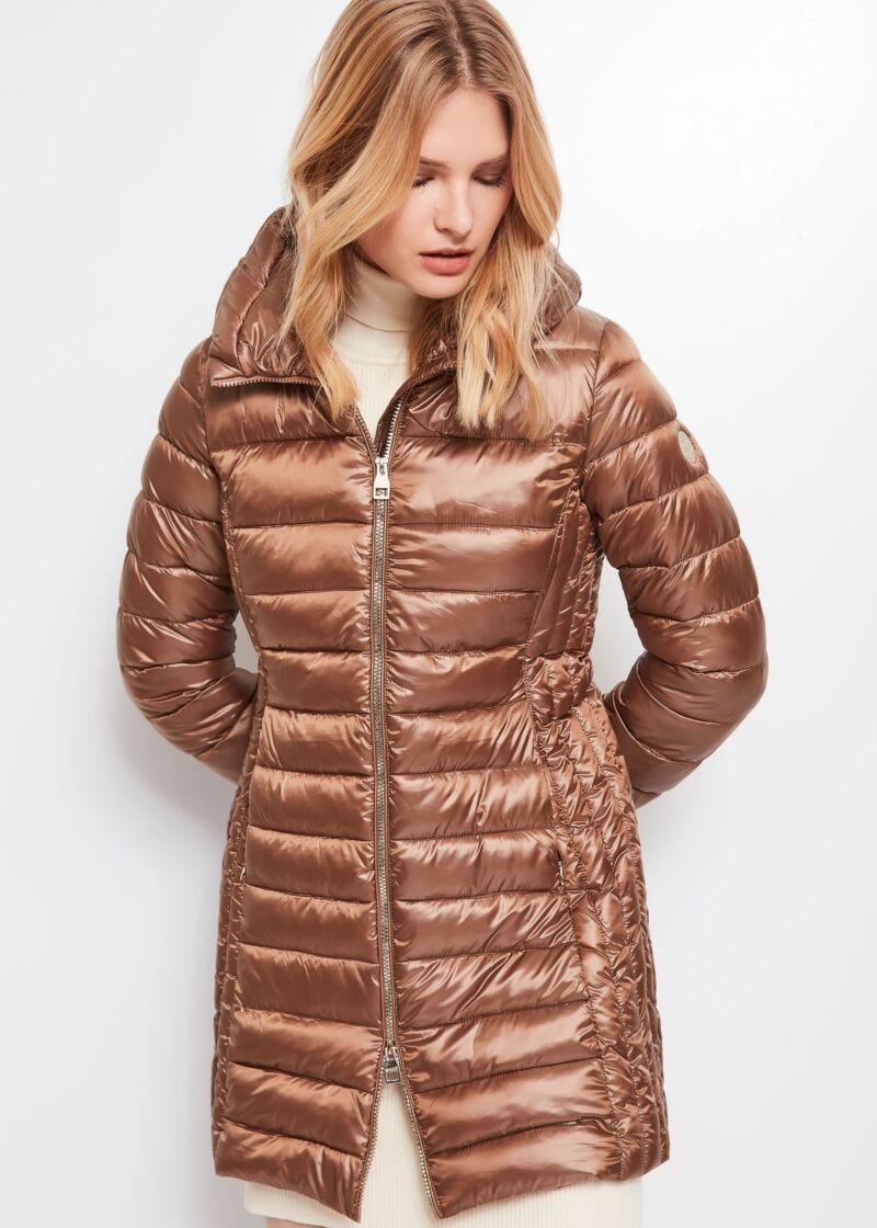 Nylon down jacket