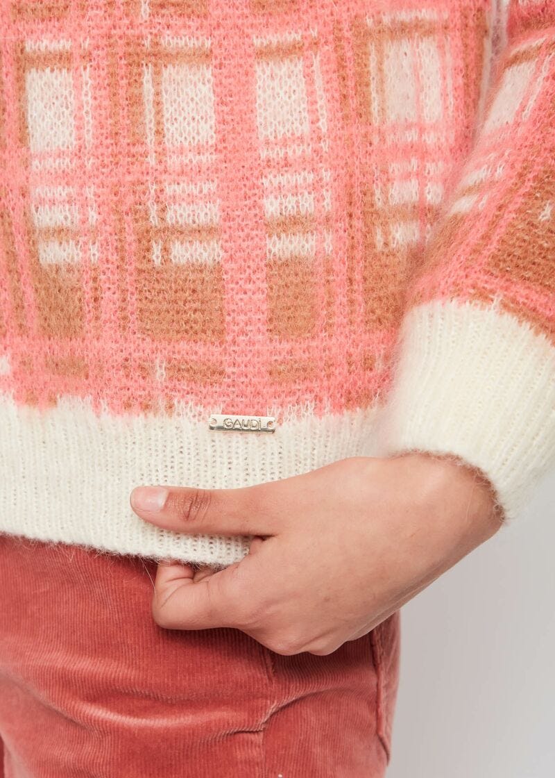 Cardigan in misto mohair