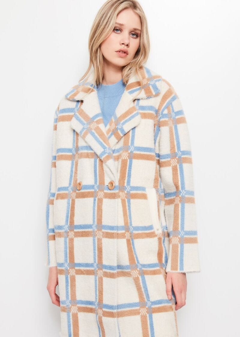 Jacquard coat