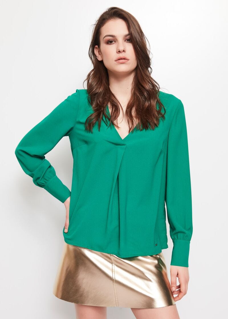 Crepe de Chine blouse