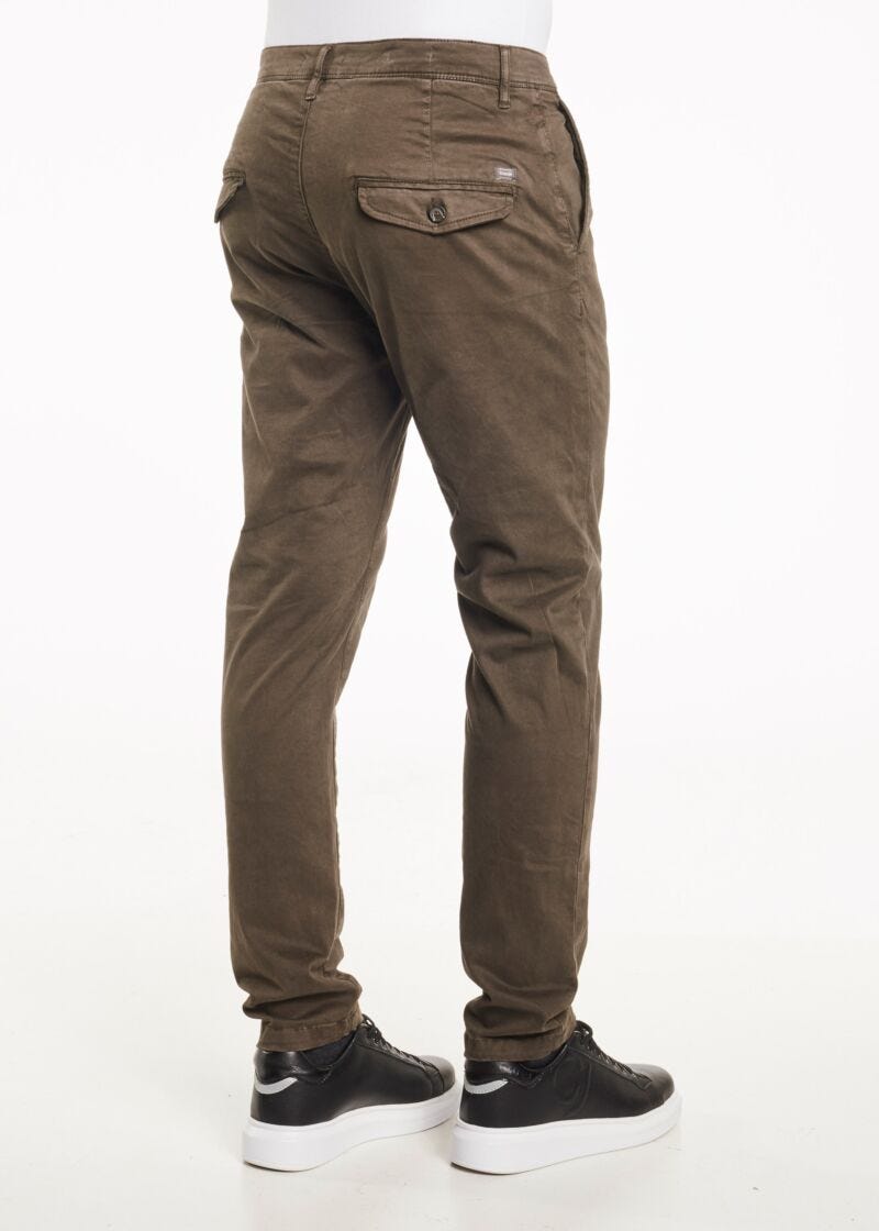 Skinny-fit chinos