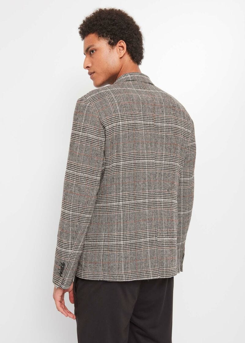 Prince of Wales checked blazer