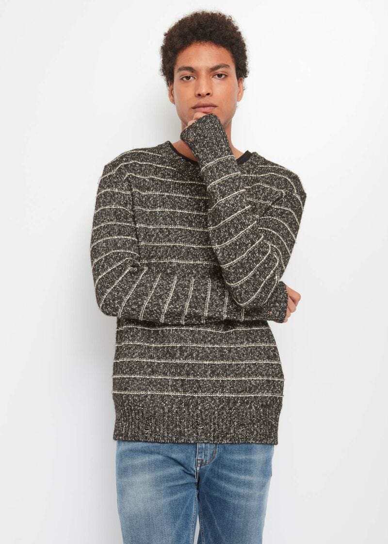 Maglione in misto cotone