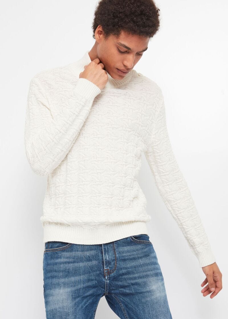 Pull avec boutons