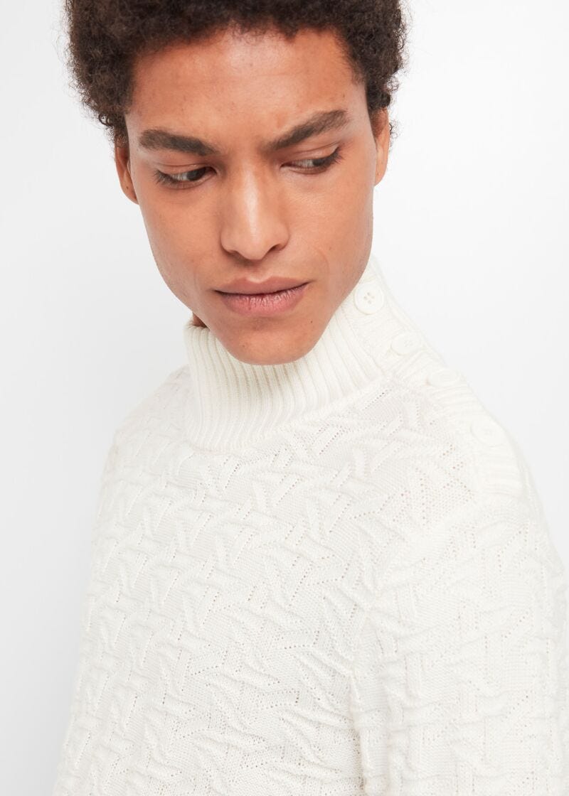 Pull avec boutons