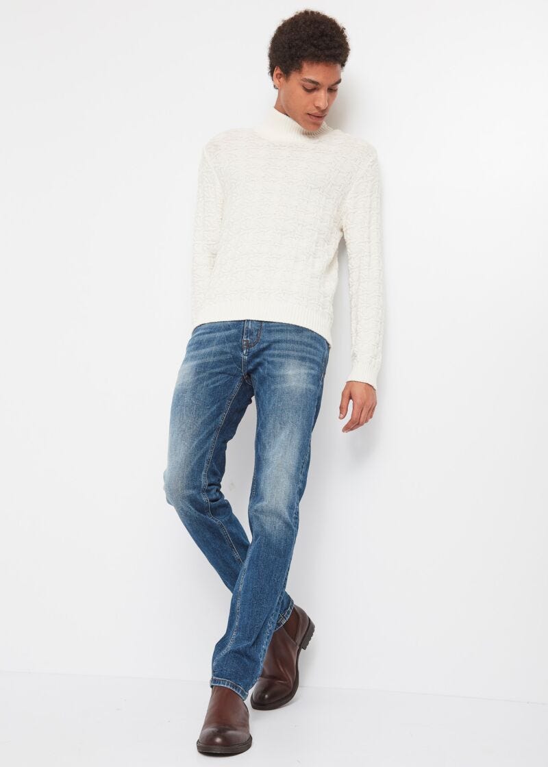 Pull avec boutons