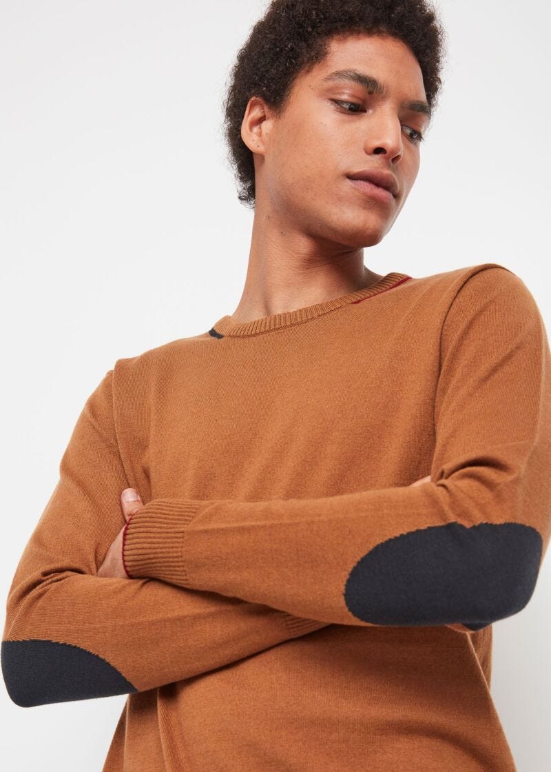 Cotton and cashmere jumper
