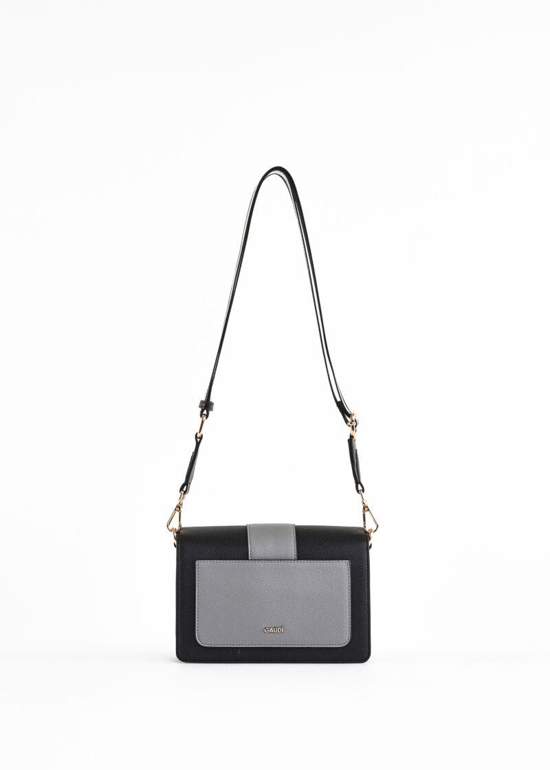 Colour-block crossbody bag