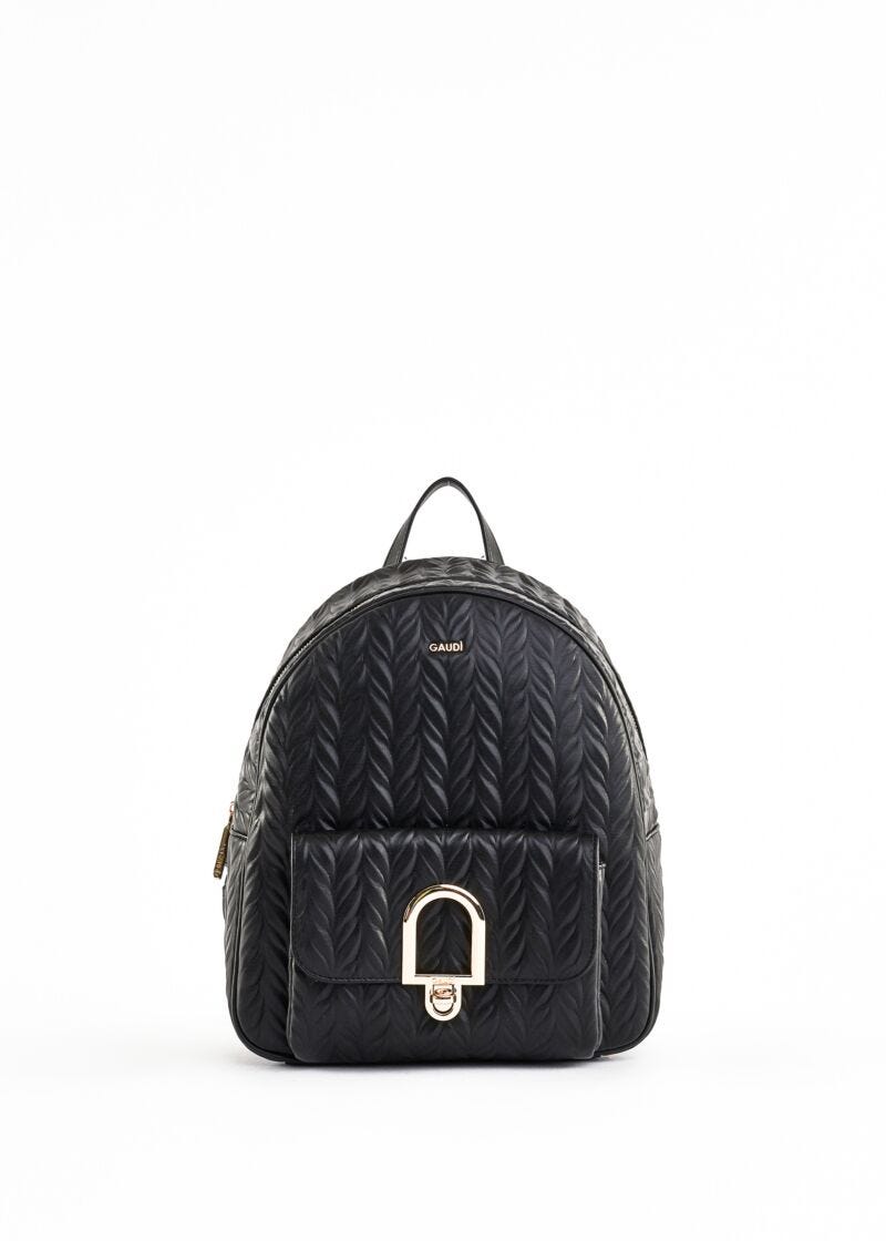 Quilted backpack