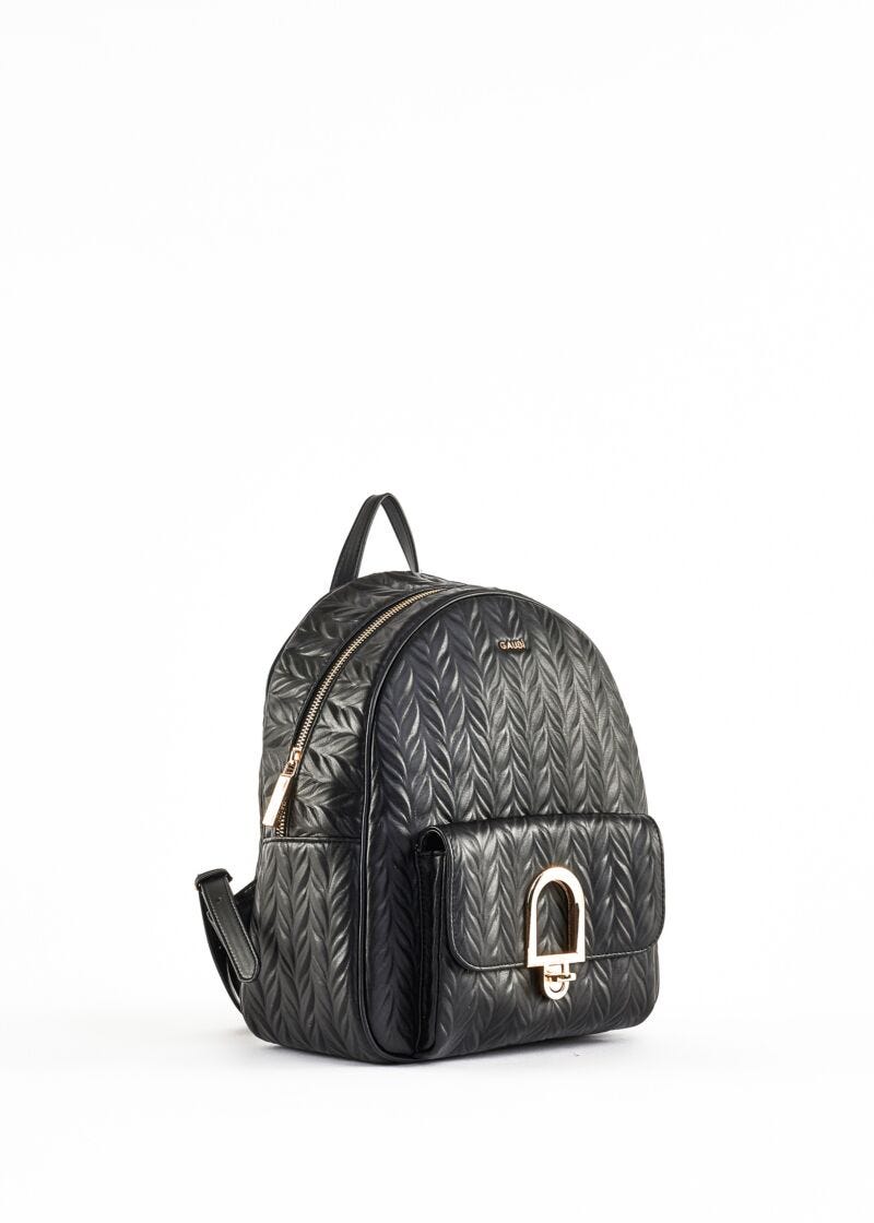 Quilted backpack