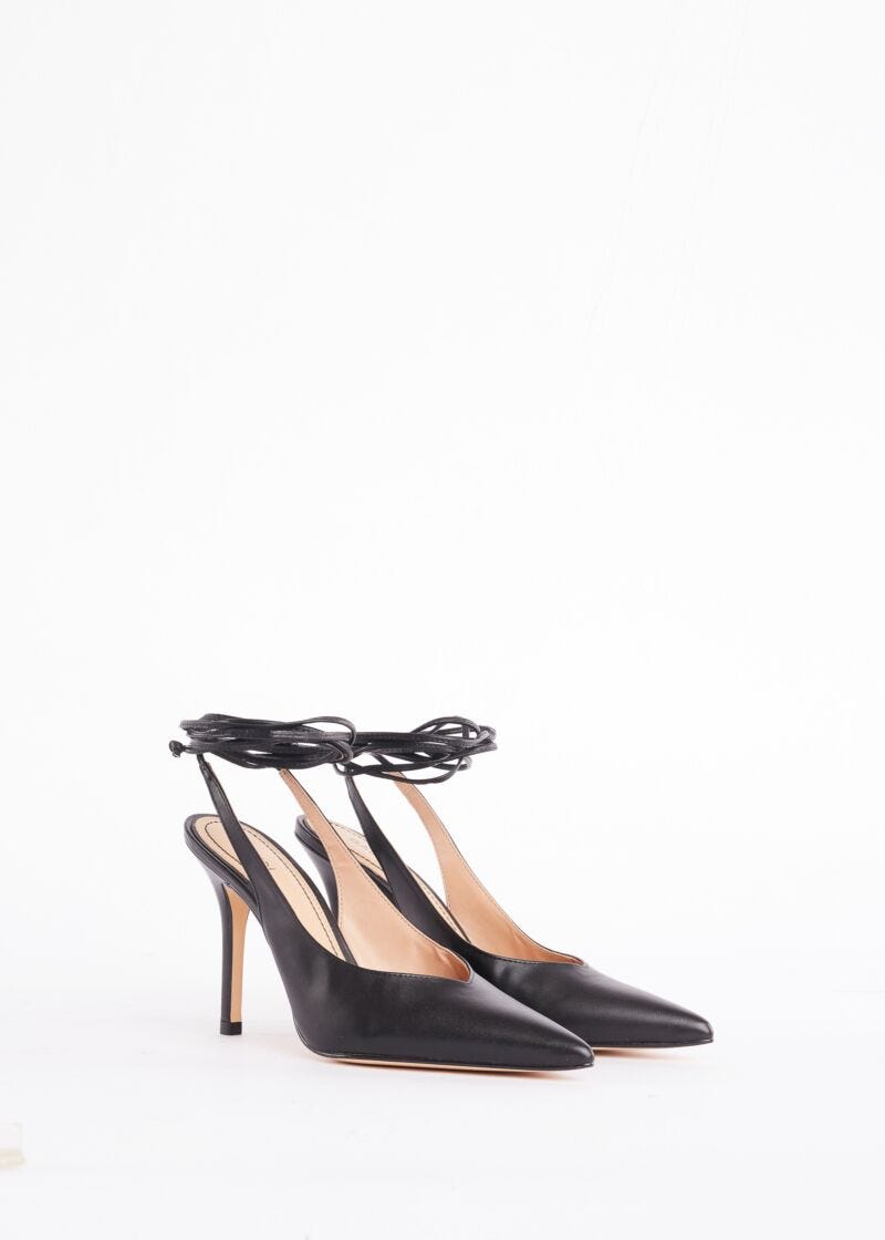 Slingbacks with stiletto heel