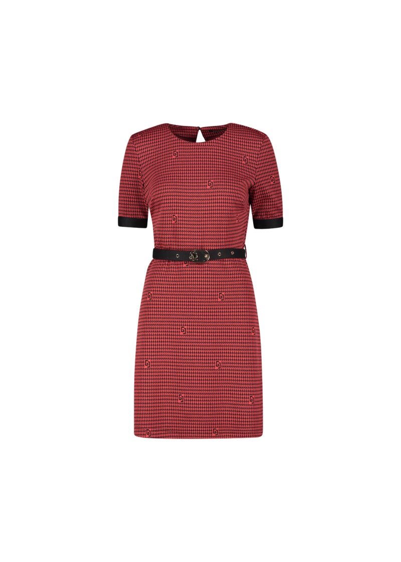 Houndstooth dress