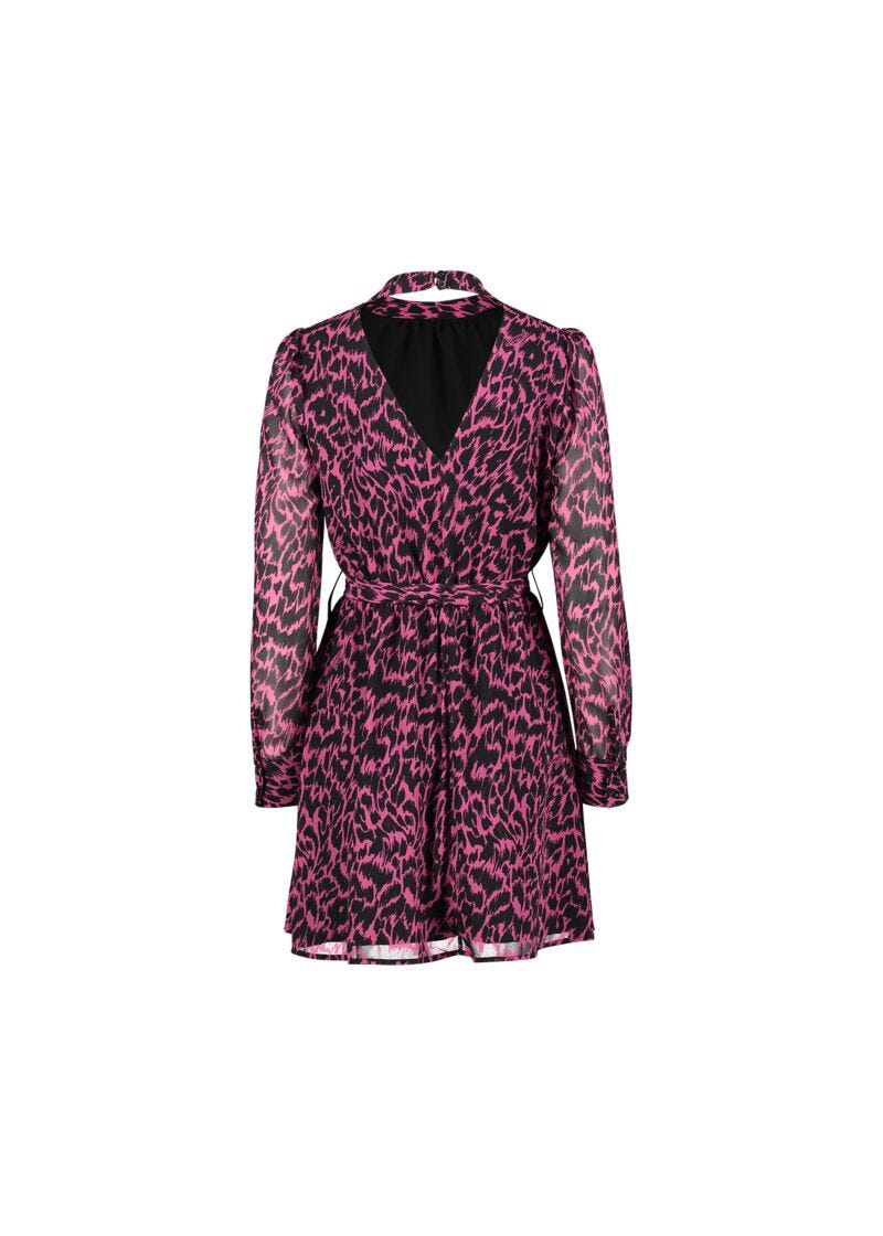 Abitino animalier con cintura