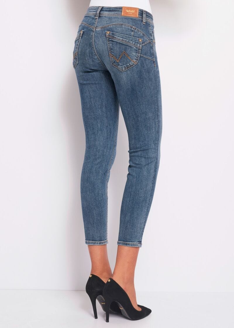 Jean skinny court