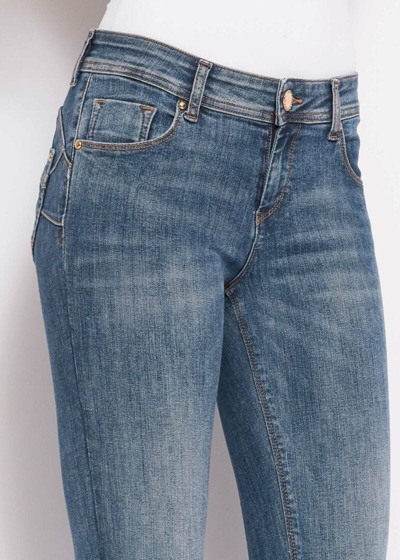 Jean skinny court
