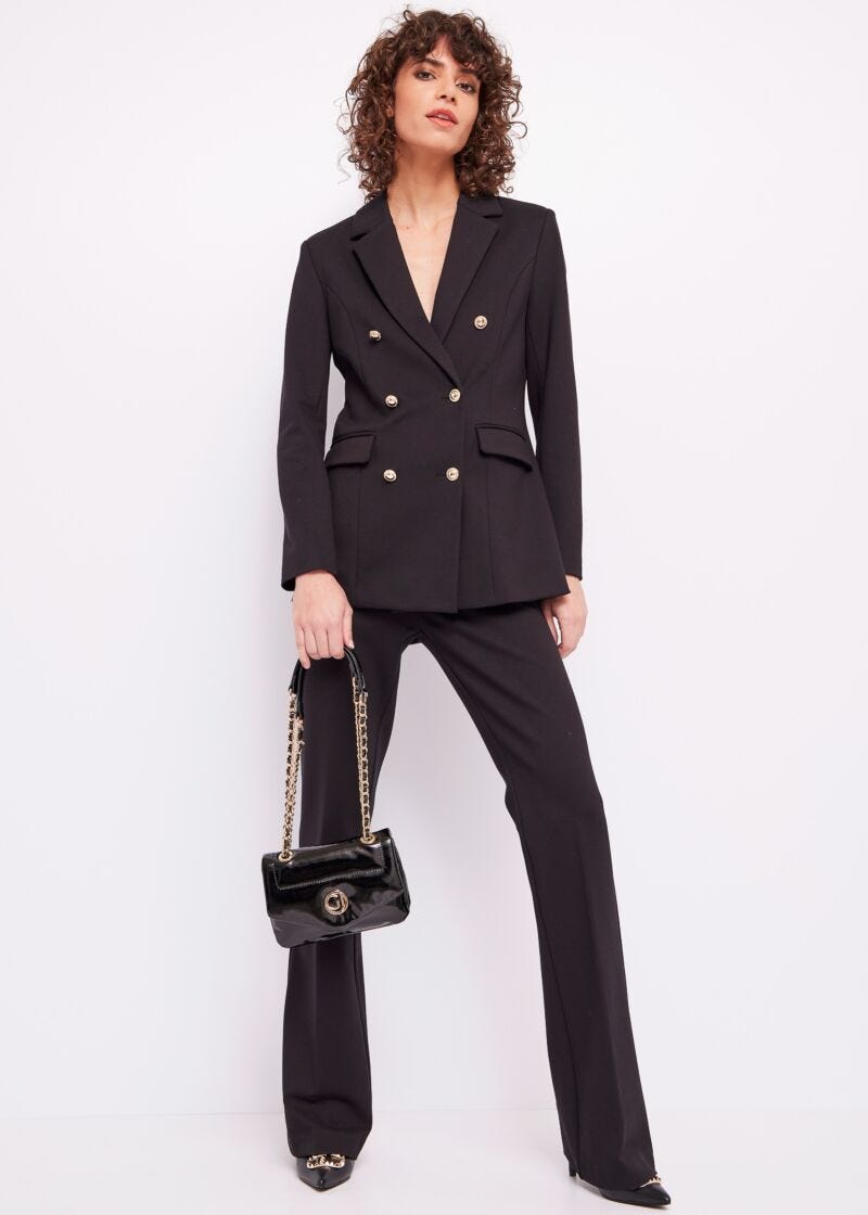Double-breasted blazer