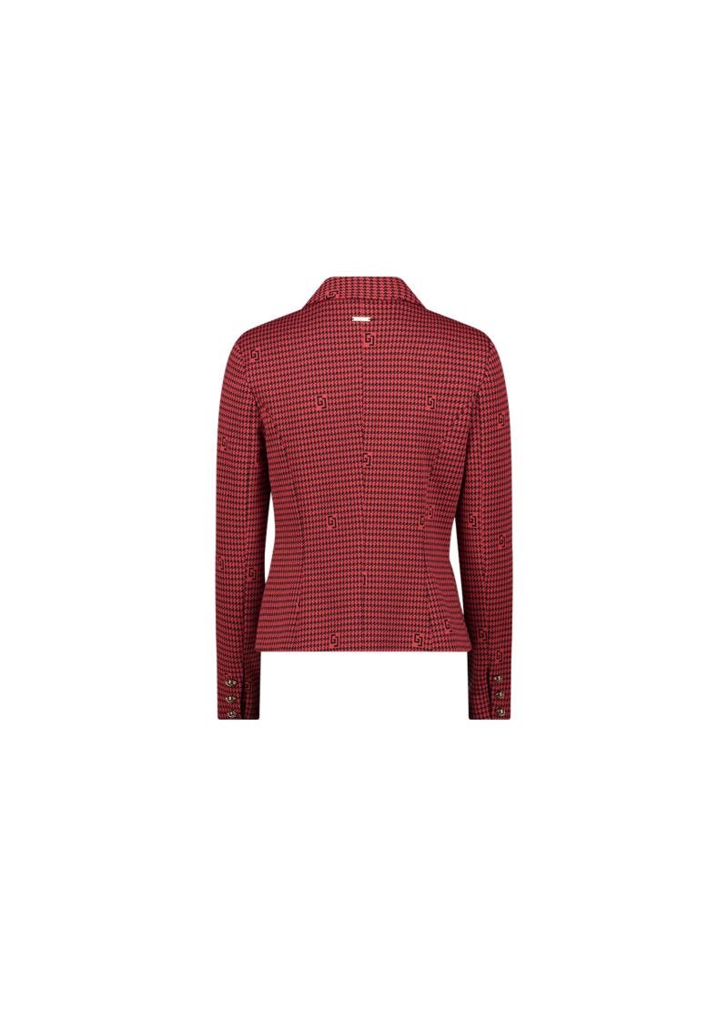 Houndstooth blazer