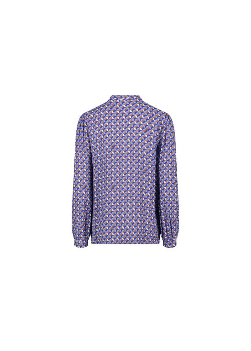 Camicia con stampa geometrica