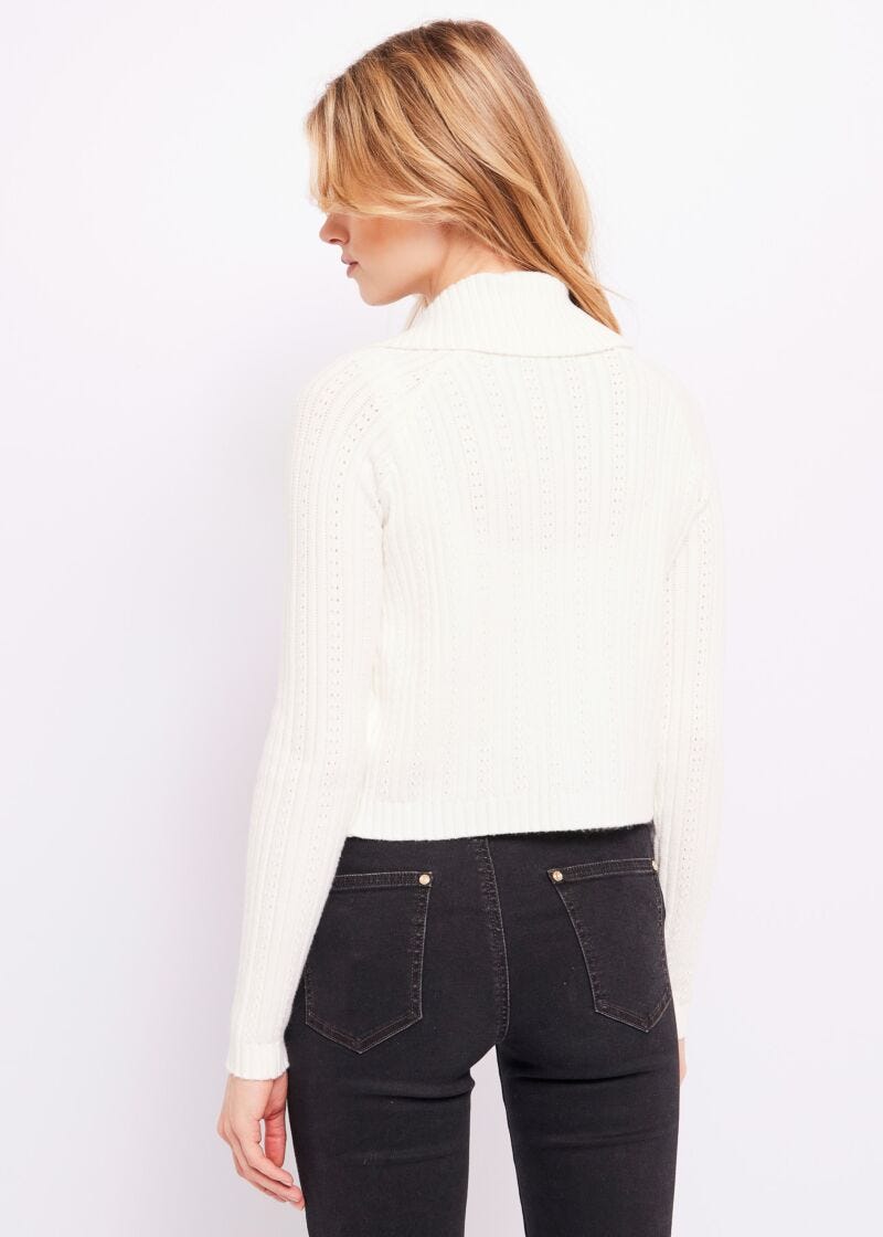 Cardigan en viscose mélangée