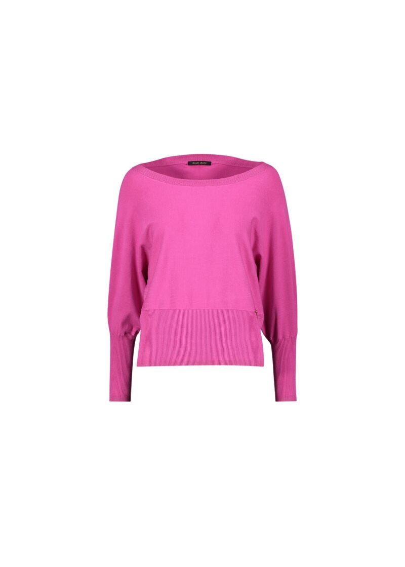 Jumper in viscose yarn
