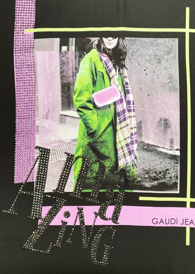 Long-sleeved T-shirt with print