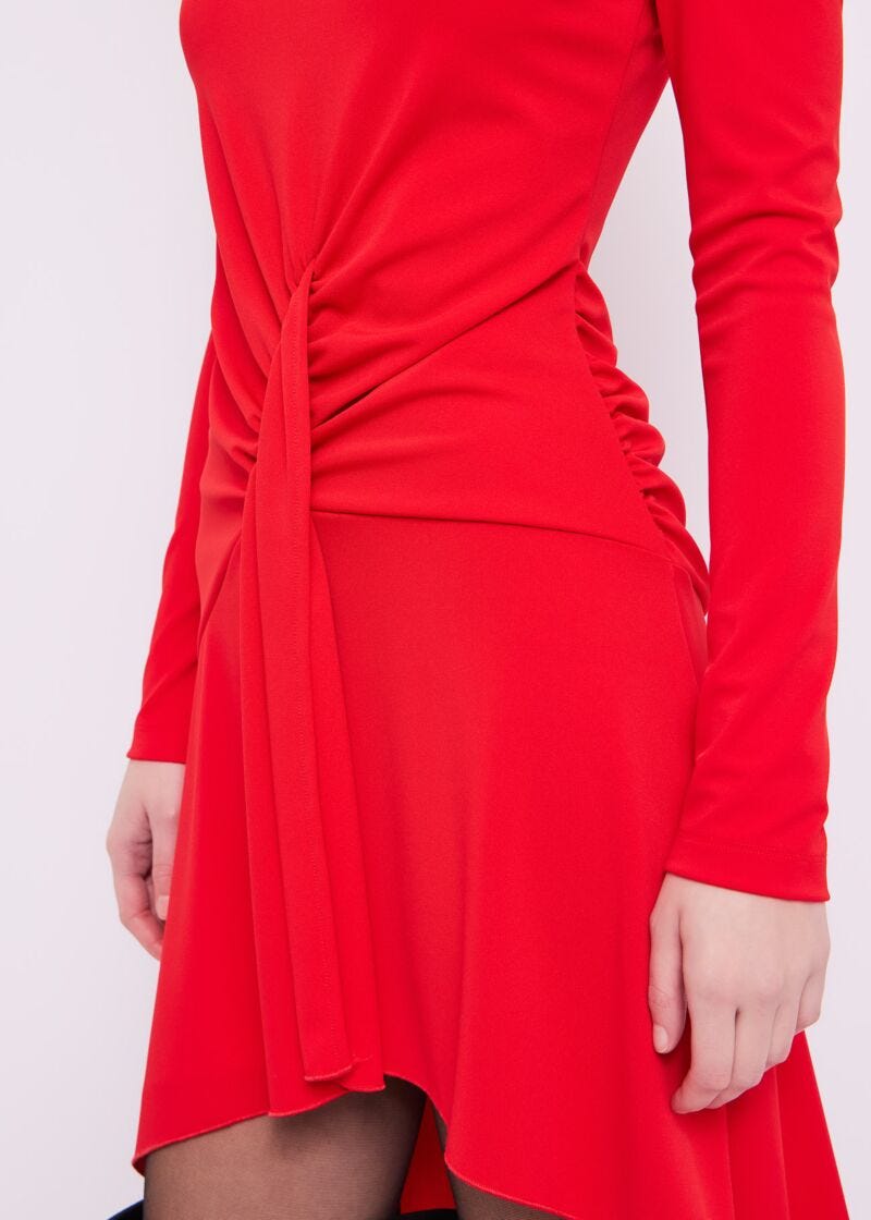 Robe rouge pour femme