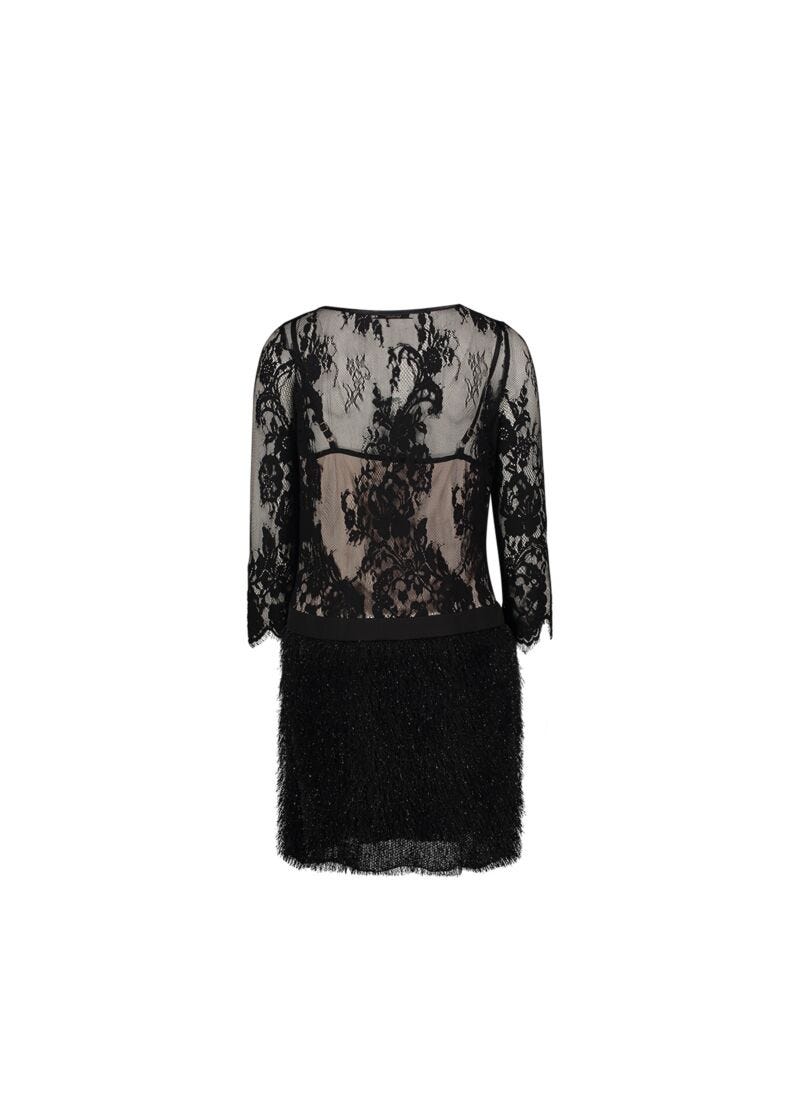 Abito mini in pizzo