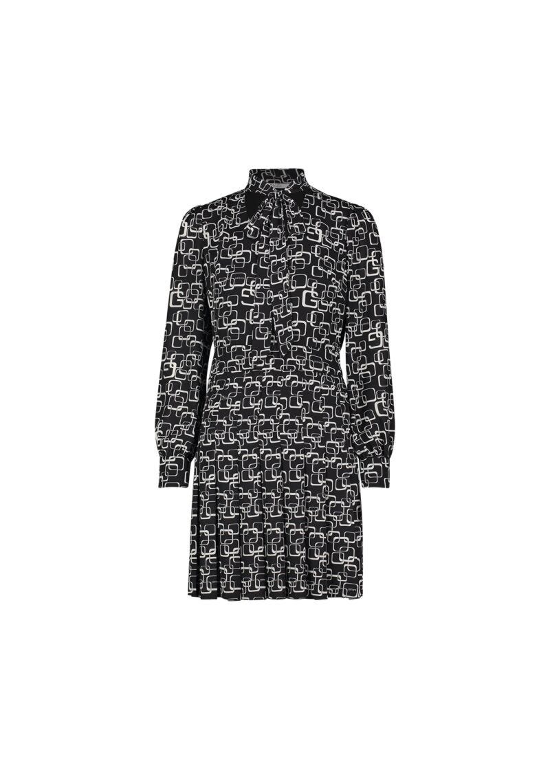 Abito in georgette stampata