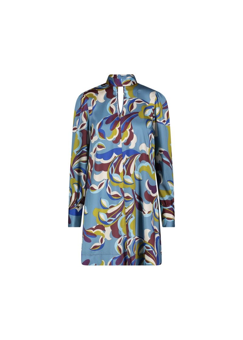 Robe en sergé imprimé