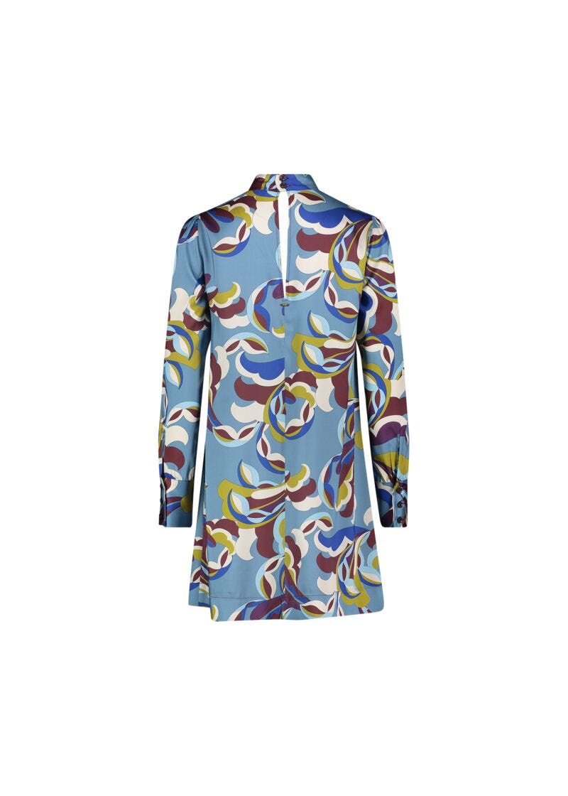 Robe en sergé imprimé