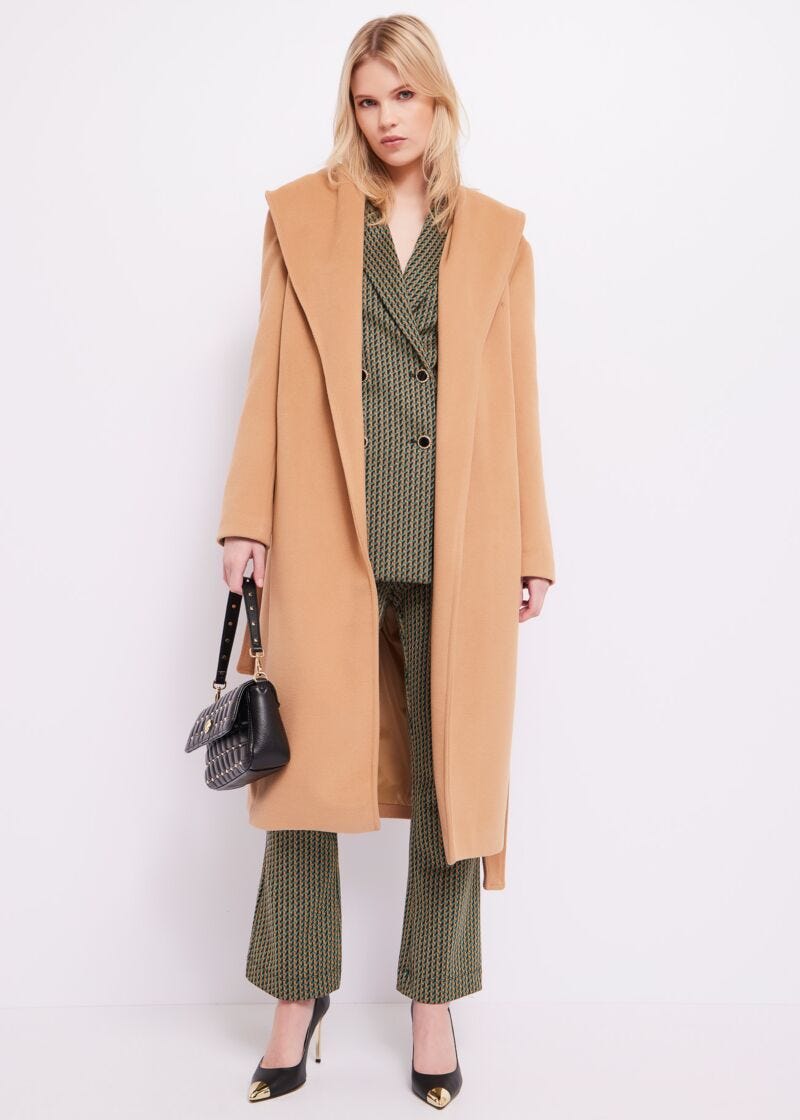 Pantaloni jacquard