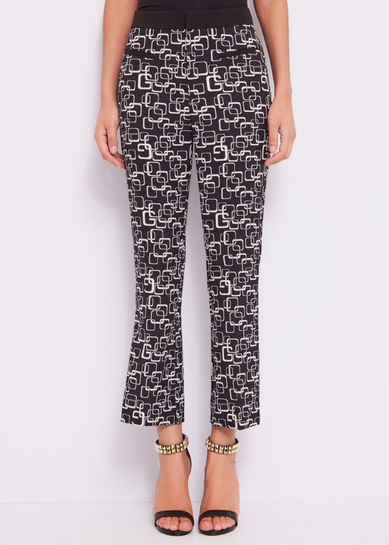 Pantaloni con stampa