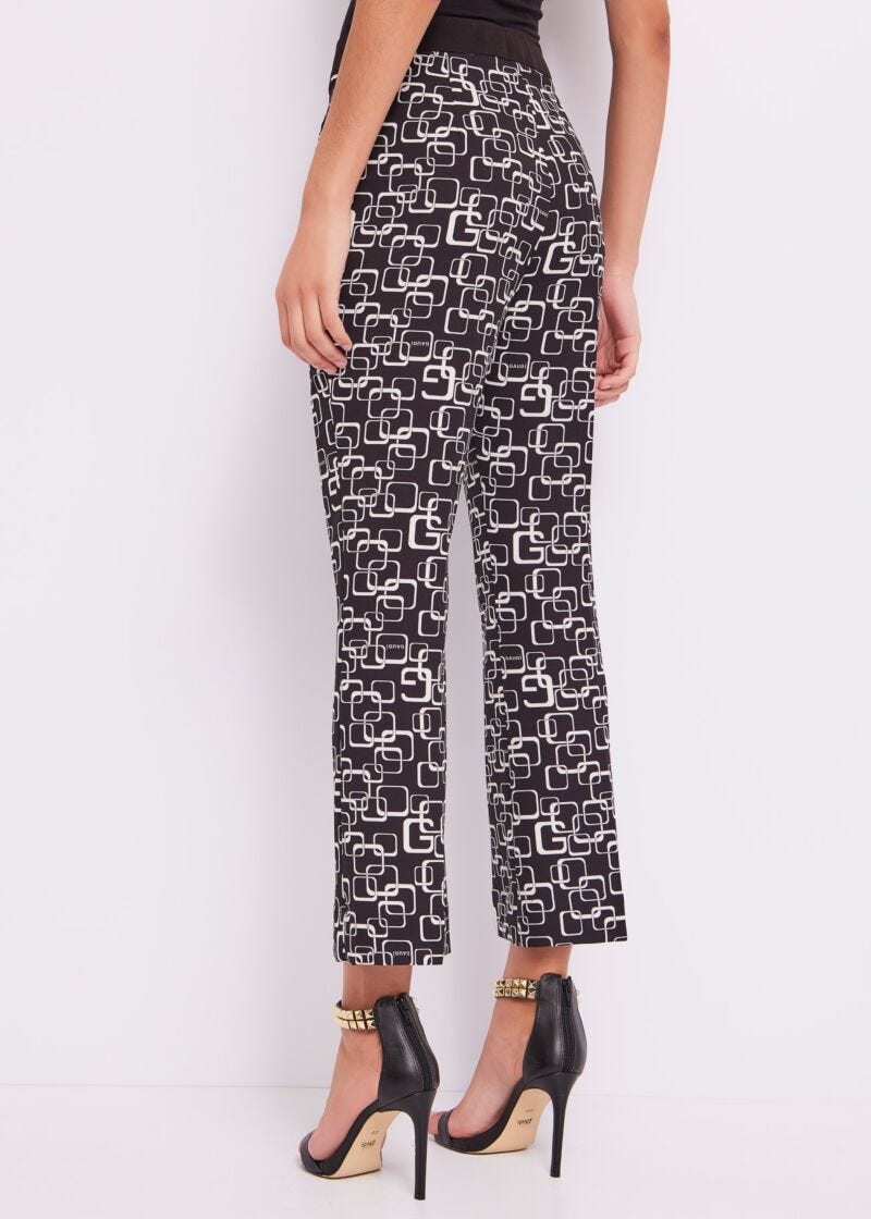 Pantaloni con stampa