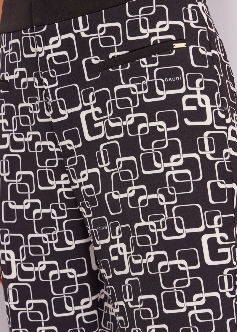 Pantaloni con stampa
