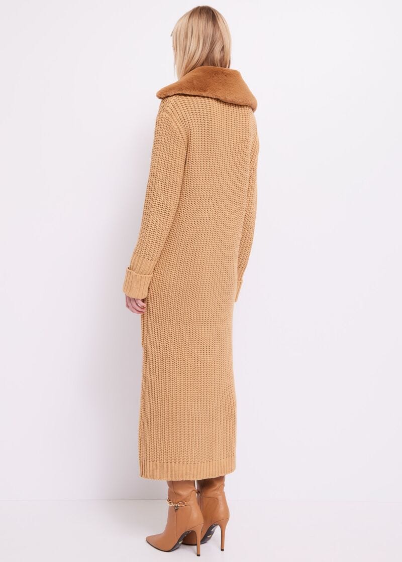 Manteau en maille