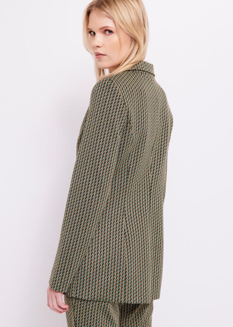 Jacquard blazer
