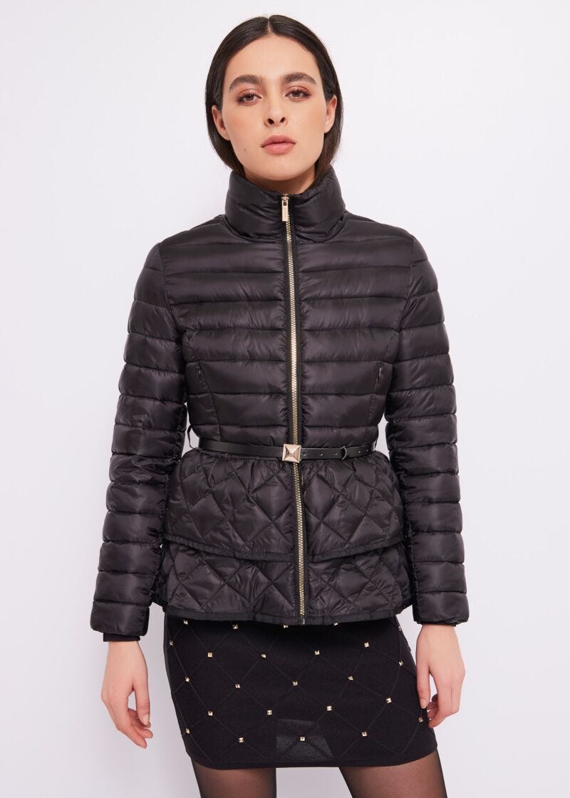 Nylon down jacket